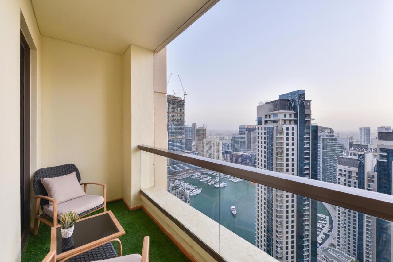 Luxury Jbr - Marina View - 5* Beach Resorts Access Dubai Exterior foto